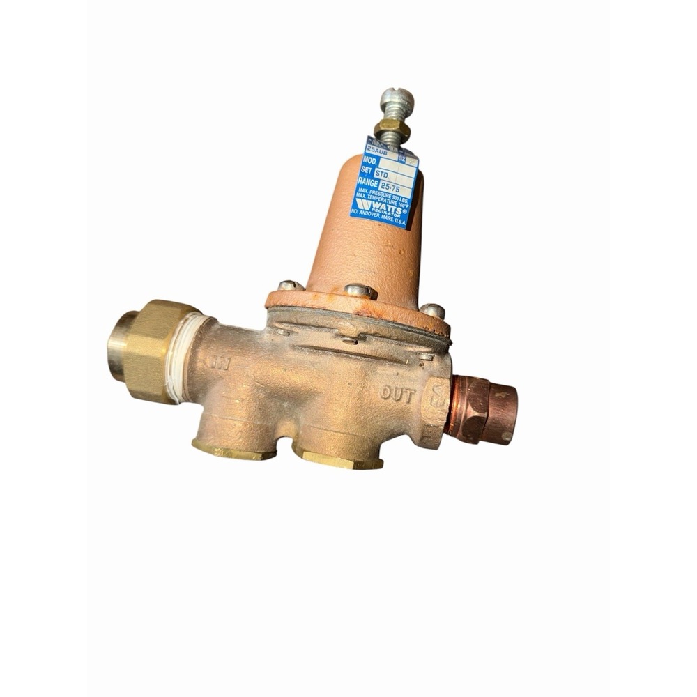 Watts Regulator Water Pressure Reducing Valve‎ 25AUB M1 Reserved